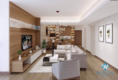 New renovation apartment for rent in E building, Ciputra Urban, Tay Ho district, Ha Noi